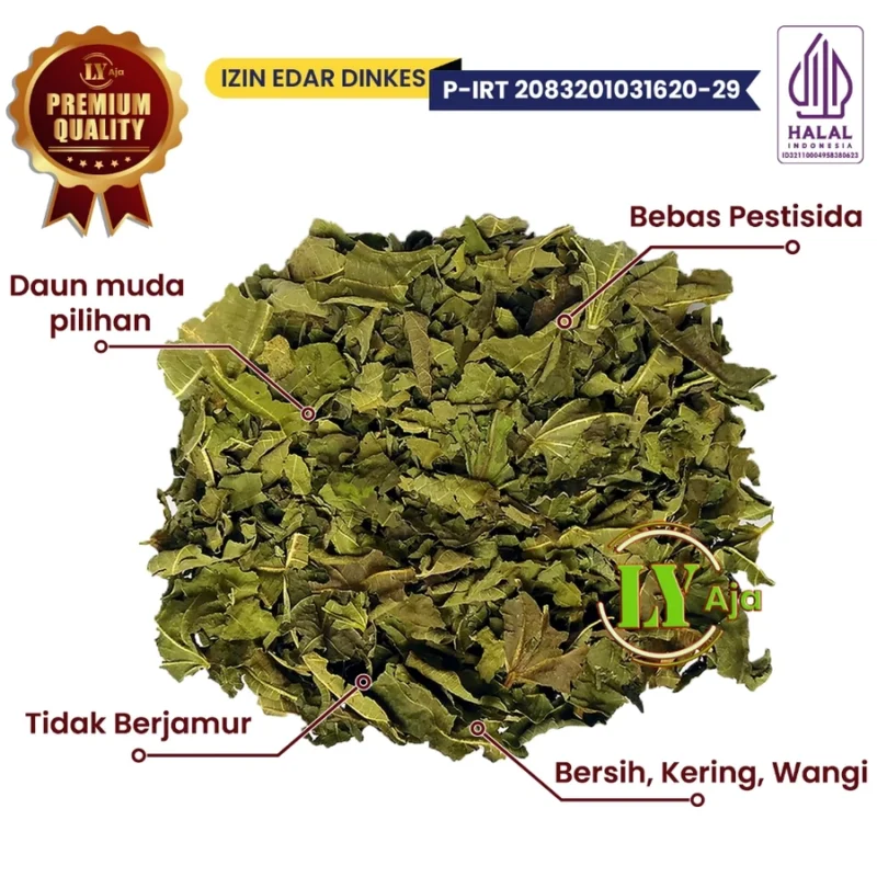 Teh Daun Tin / Ara Kering LY Aja – Fig Leaf Herbal Tea Premium Halal, Pelangsing Diet & Detoks Tubuh - Gambar 10