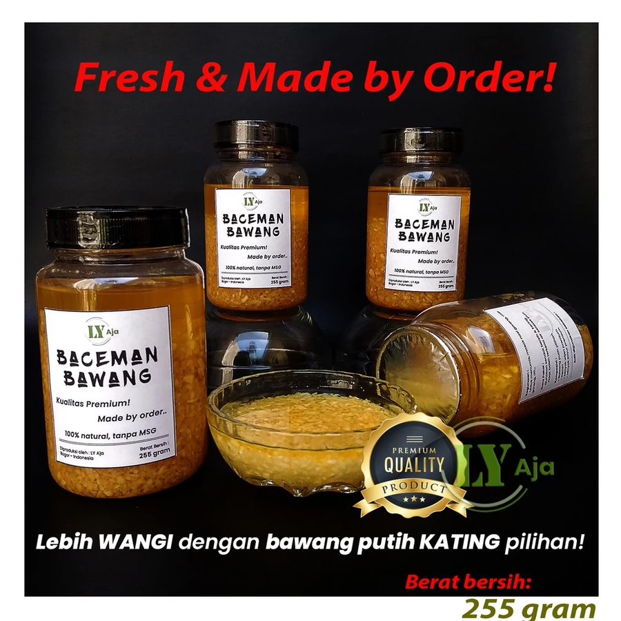 Baceman Bawang Putih Alami LY Aja