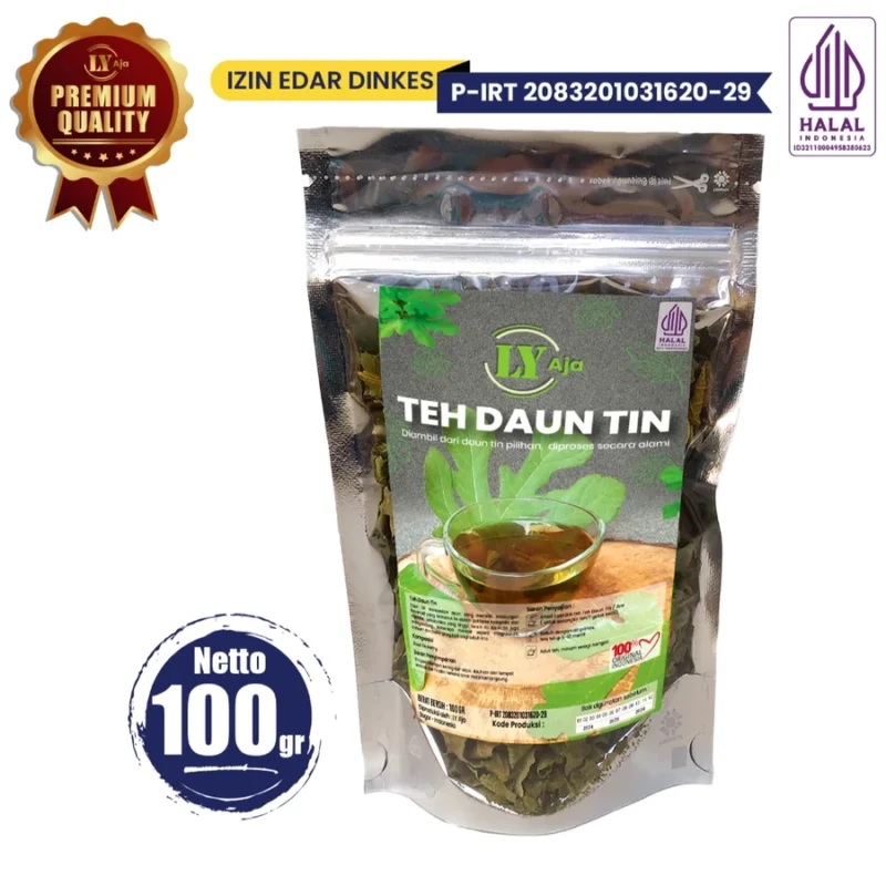 Teh Daun Tin / Ara Kering LY Aja – Fig Leaf Herbal Tea Premium Halal, Pelangsing Diet & Detoks Tubuh - Gambar 11