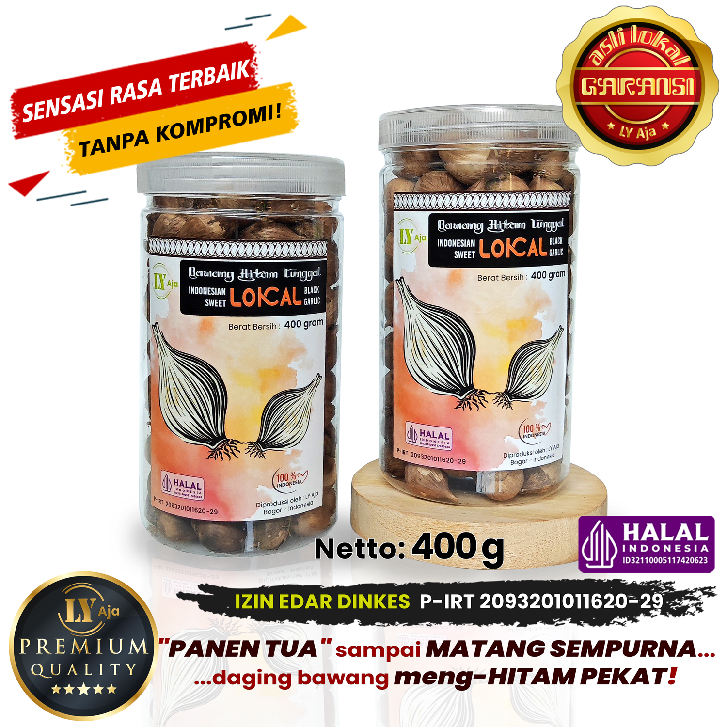 Bawang Hitam Tunggal Lokal